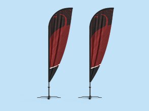 Beach Flags - Star Printers, Tooting London