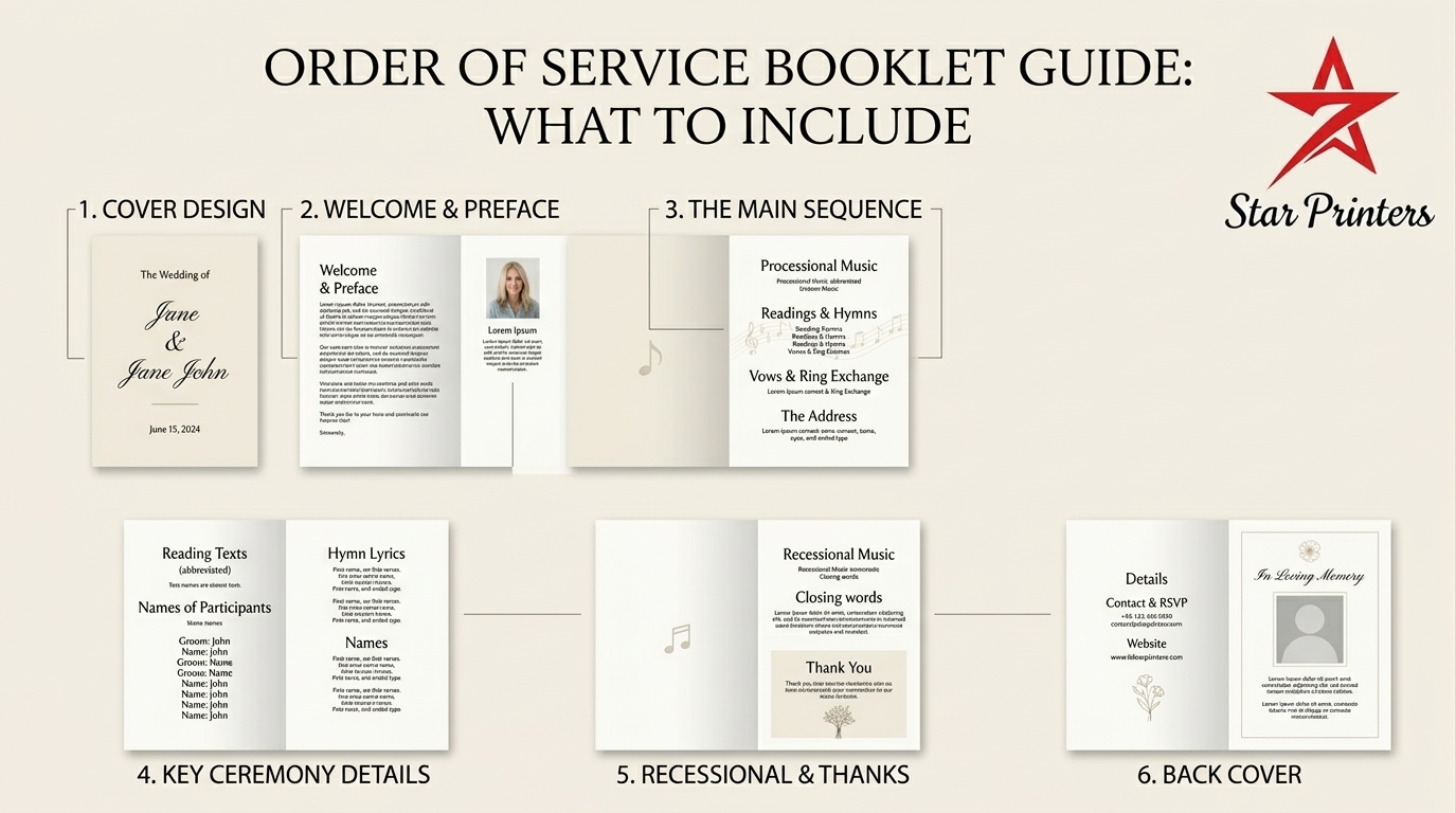 Order of Service Booklet Guide: What to Include