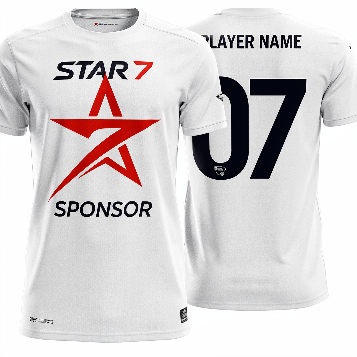 Sports Team Shirt Printing: Names, Numbers and Sponsor Logos