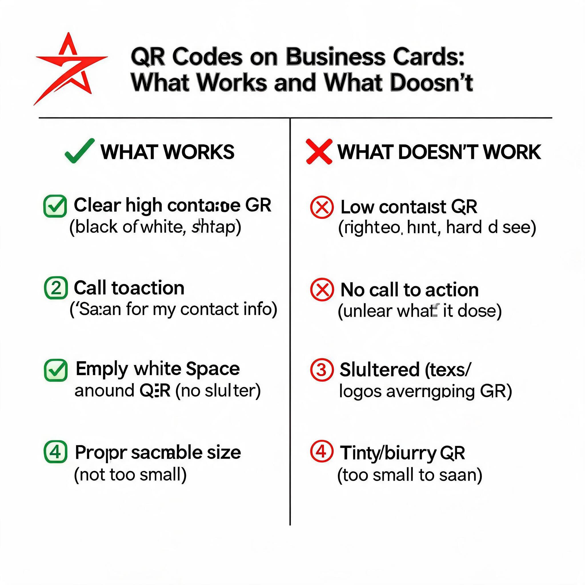 QR Codes on Business Cards: What Works and What Doesn't